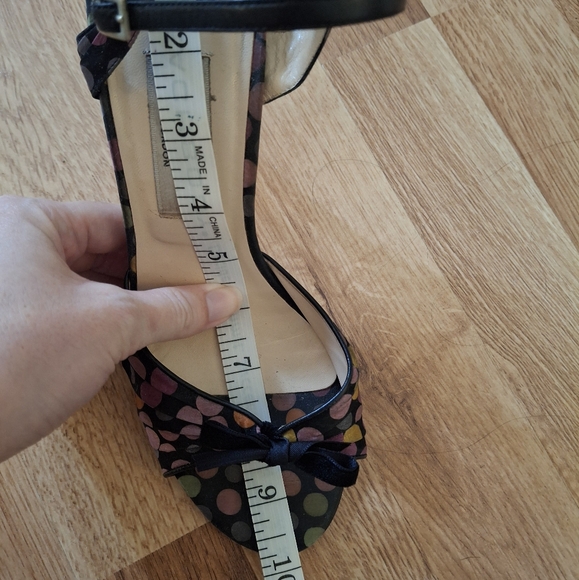 SOLD DO NOT BUY Jimmy Choo Vintage Polka Dot Sandals - Ratti Dot - Picture 7 of 7